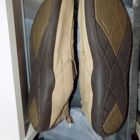 Crocs Walu Brown Canvas Slip On Loafer Casual Size 10 Men\'s main image 4